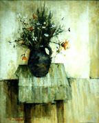 Michel de Gallard: Flowers in a Vase