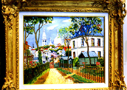Elisée Maclet: Sacre Coeur - Painting