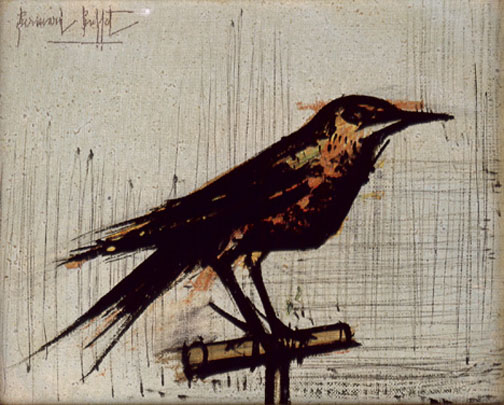 Bernard Buffet: L'Oiseau, 1964 - Painting