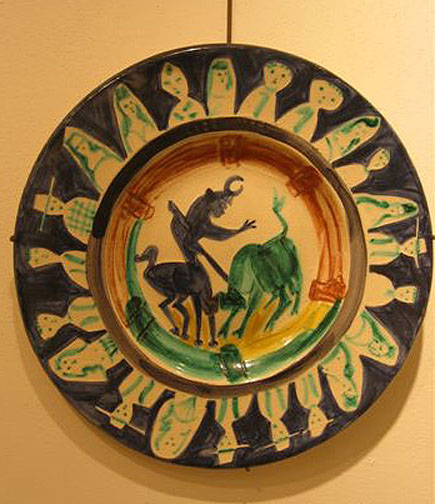 Pablo Picasso: Plate - Ceramic